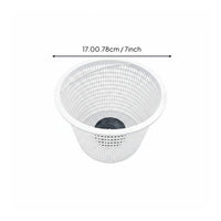 7 Inch Skimmer Basket Optimized Water Flow Heavy Duty Skimmer Basket