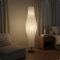 Paper Floor Lamp Modern Indoor Light Easy to Clean Home Lighting