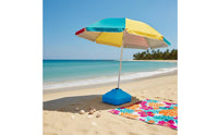 Portable 30L Umbrella Water Base Stable Support Water Filled Umbrella Base Heavy Duty Outdoor Shade Gear Weather Resistant for Garden