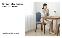 Upholstered Backrest Chair Modern Design Upholstered Side Chair Breathable