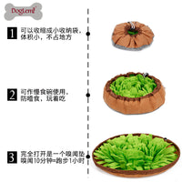 益智藏食训练狗狗玩具狗狗嗅闻垫宠物用品宠物两用嗅闻碗闻闻垫子