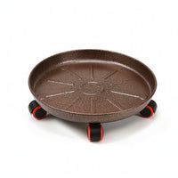 Plant Trolley with Wheels Planter Trolley Sturdy Pot tray for Homeowners, Indoor Garden, Patio