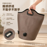 Foldable Multi-Purpose Bucket Bag for Camping and Foot Soaking
