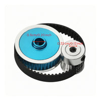 TT02 Belt Drive Low Noise Belt Drive Gear Metal Kit Transmissions Gear Kit