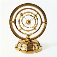 Desktop Ornament with USB Cable Metallized Celestial Ornament Continuous Motion Motion Science for Art Lovers