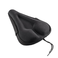 Thickened Silicone Bicycle Seat Cover with Straps