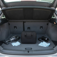Portable Car Tool Bag with Handle Soft-Sided Trunk Organizer Bag Zippered Trunk Organizer Easy to Carry for Drivers, Cargo Area, Road Trips