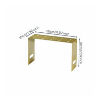 Multi-Tier Gold Dessert Display Rack Creative Shapes Metal Cupcake Stand Sturdy and Stable for Afternoon Tea, Buffet