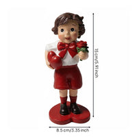 Valentine Gift Figurine Romantic Design Couple Decor Statue for Wedding, Couples