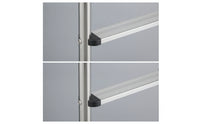 Stainless Steel Swimming Pool Ladder with Handrails Rust-Resistant Pool Ladder with Handrails Cylindrical Reinforced for Backyard Pools
