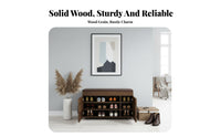 Multi-Functional Entryway Shoe Changing Bench Space-Saving Design Entryway Shoe Storage Bench Large Capacity Household Furniture Heavy Duty for Families, Homeowners, Apartment Dwellers, Hallway, Mudroom, Mud Room, Bedroom