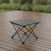 Foldable Folding Camping Table Compact Portable Camping Table with Carry Bag Heavy-Duty Furniture Reinforced for Picnics