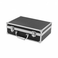 Locking Hard Case Lockable Security Hard Shell Carrying Case Reinforced Corners