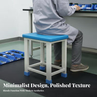 Anti-Static Work Stool Waterproof Seat Workshop Sewing Stool Space Saving