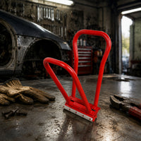 Seaming Bent Clinching Red-Coated for Workshops