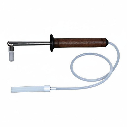 Steam Cleaning Brush Coffee Group Head Brush Espresso Machine Cleaning Tool Angled Walnut Handle Metal Design Suitable for Busy Cafes Food Service Professional Scenes