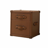 2-Drawer Bedside Cabinet space-saving Size 2-Drawer Nightstand sturdy Construction