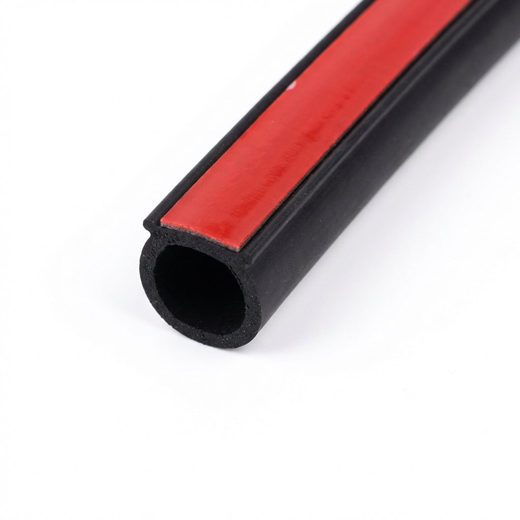 Universal Truck Hood Seal Strip, Car Door Rubber Sealing Strip, Automotive Weather Seal, Noise Insulation, Rubber Seal Strip 