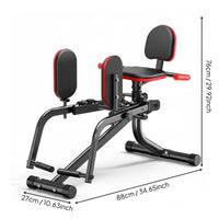Hip Abduction Adduction Machine Stable Triangular Structure for Gym, Women