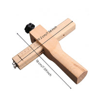 5-Blade Belt Measuring Scale Leather Belt Hand-Held