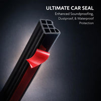 Car Door Seal Strip, Waterproof Rubber Sealing Strip for Trucks, Soundproof Door #variant:1 Meter (Trial Pack)