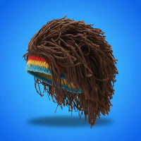 Warm Knit Hat with Dreadlocks Lightweight Dreadlock Beanie Easy to Match for Men