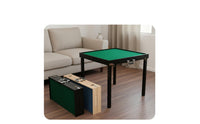Foldable Mahjong Table Space-Saving Solid Wood Mahjong Table Sturdy Construction for Travel, Outdoor, Camping