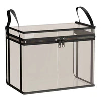Dustproof Book Storage Bag Water-Resistant Clear Book Storage Bag Heavy Duty