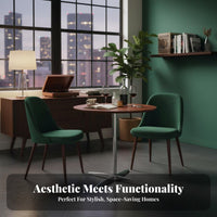 Round Pedestal Table fluted Base Indoor Furniture Nordic designSaving for duos