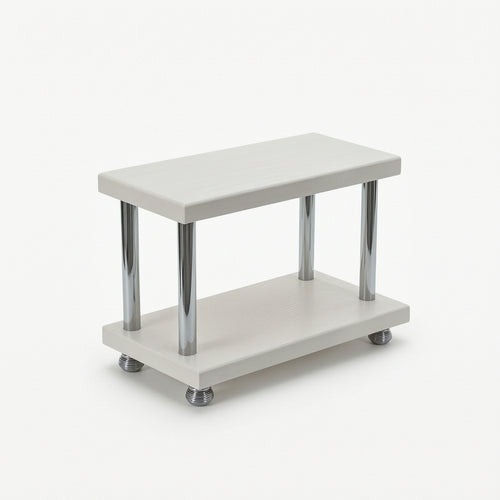 Two-Tier Storage Rack Open Tabletop Storage Rack Countertop Shelf Organizer for Kitchen Counter