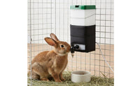 Hanging Rabbit Water Dispenser Top-Fill Design Small Pet Supply for Rabbits