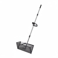 Serrated Edge Sand Rake Detachable Design Stainless Metal Shore Sifter Heavy Duty Long Handle Sand Digger for  Metal Detectorists