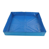 Foldable Cat Litter Basin Reusable Collapsible Foot Bath Flat-Bottom for Camping