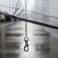 Waterproof Dog Umbrella Rainproof Transparent Dog Umbrella for Rainy Walks