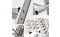 Retractable Attic Ladder Folding Attic Ladder Space-Saving for Homeowners, Loft, Mezzanine