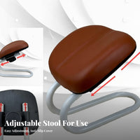 Ergonomic Meditation Stool Portable Adjustable Meditation Stool Japanese Design Mindfulness Seat Lightweight Seiza Chair