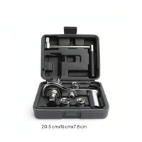 Lug Wrench Kit Labor-Saving Lug Wrench with Sockets Tire Change Tool Kit Extendable Portable for Car Owners