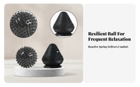 2 Pieces TPR Massage Ball Pair Soft Spiky Massage Ball