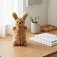 Teddy Dog Writing Instrument Case Desktop Organizer Creature Stationery Pouch