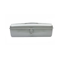 Metal Tool Box Large Capacity Portable Tool Case Foldable Handle for Job Site