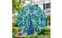 3D Owl Wind Gift Idea Owl Wind Easy to Hang for Garden, Patio