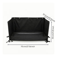 Hay Feeder with Raised Walls Leak Resistant Hay Feeder Mat Heavy Duty Holder for Bunnies, Guinea Pigs, Pet Enclosure