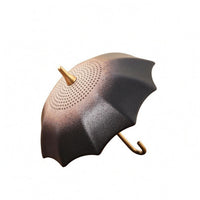 Umbrella Tea Golden stemColored Metal Stem Kitchen Tool Textured