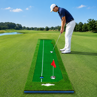 3m Putting Green Mat, Home Putting Green for putting Practice, Artificial Turf Mat for Indoor Outdoor Use
