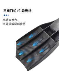 Adjustable Spring Strap Scuba Diving Fins, Lightweight, for Deep Diving and Snorkeling, Custom Logo Available