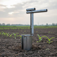 Manual Seedling Transplanter Multi-Functional Standing Plant Transplanter Labor-Saving Vegetable Planter Tool for Farmers, Gardeners, Farm, Yard
