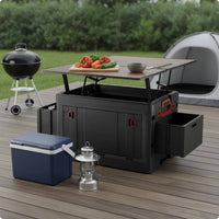Foldable Storage Box Removable Tabletop Hard-Shell Storage Box Portable