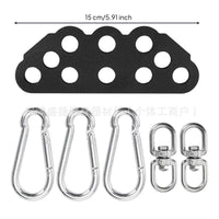 Lat Pull-down Attachment Heavy-Duty Pull-down Bar with Holes Adjustable Exercise Equipment for Bodybuilders