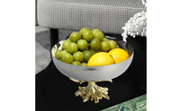 Pedestal Fruit Bowl Reflective Fruit Bowl with Pedestal Easy to Clean for Dining Table