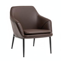 Upholstered Barrel Chair Nordic Design Home Seating Minimalist design for Bedroom